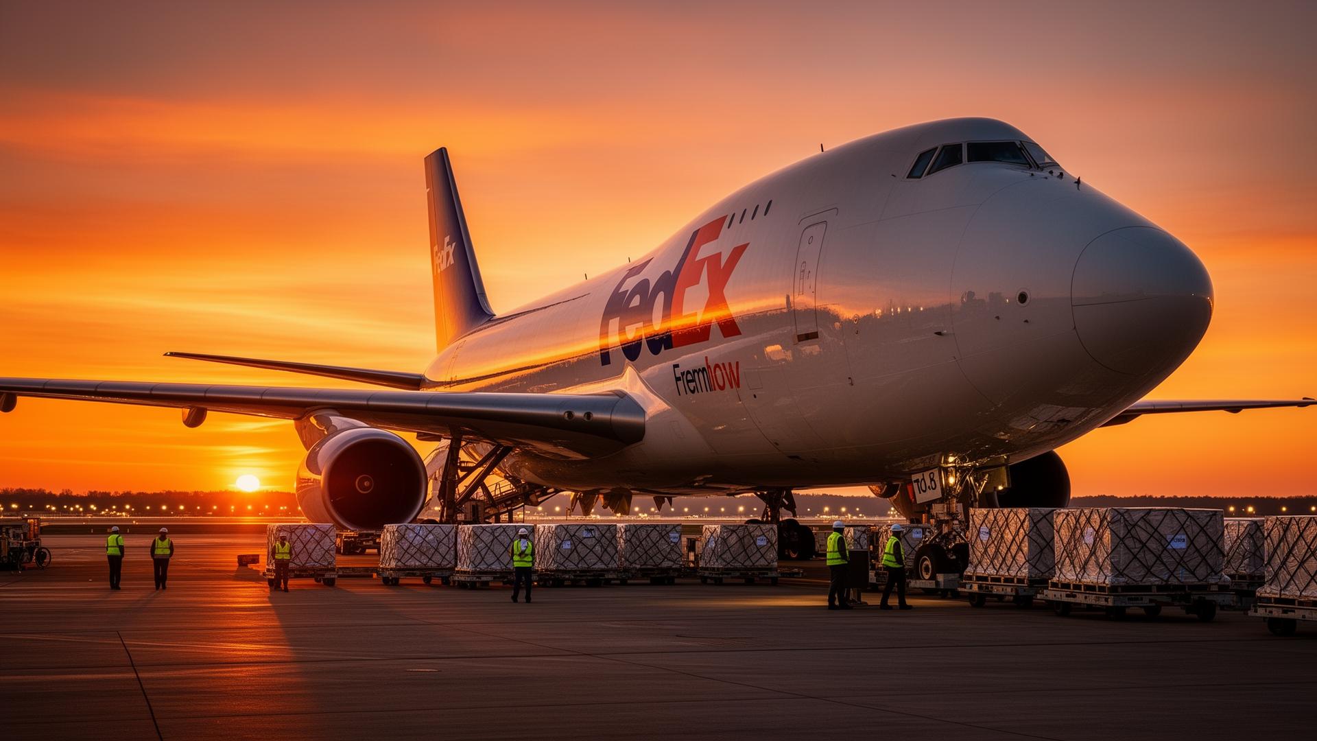 Daily air cargo capacity
